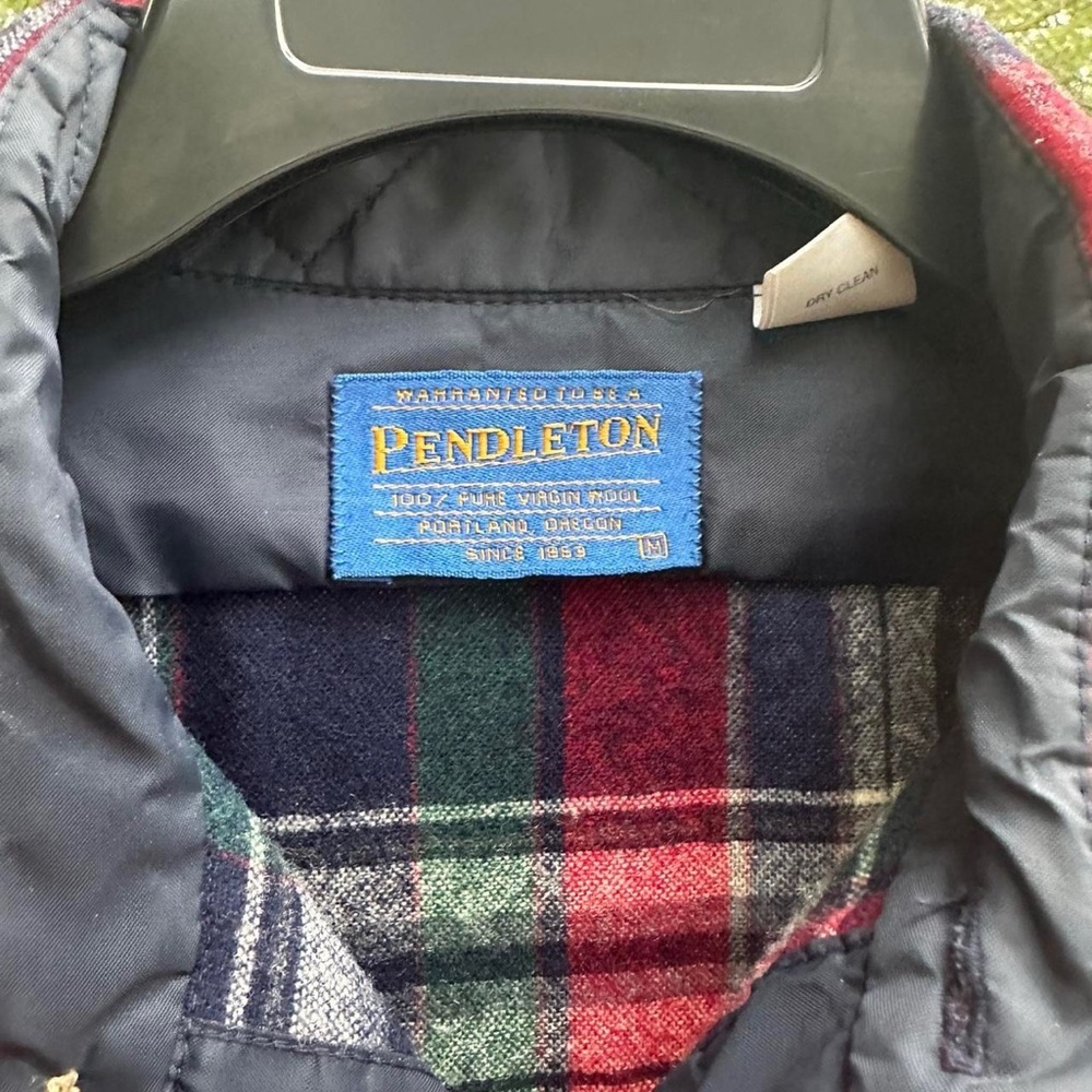 Vintage Pendleton Button Down, Medium - image 3